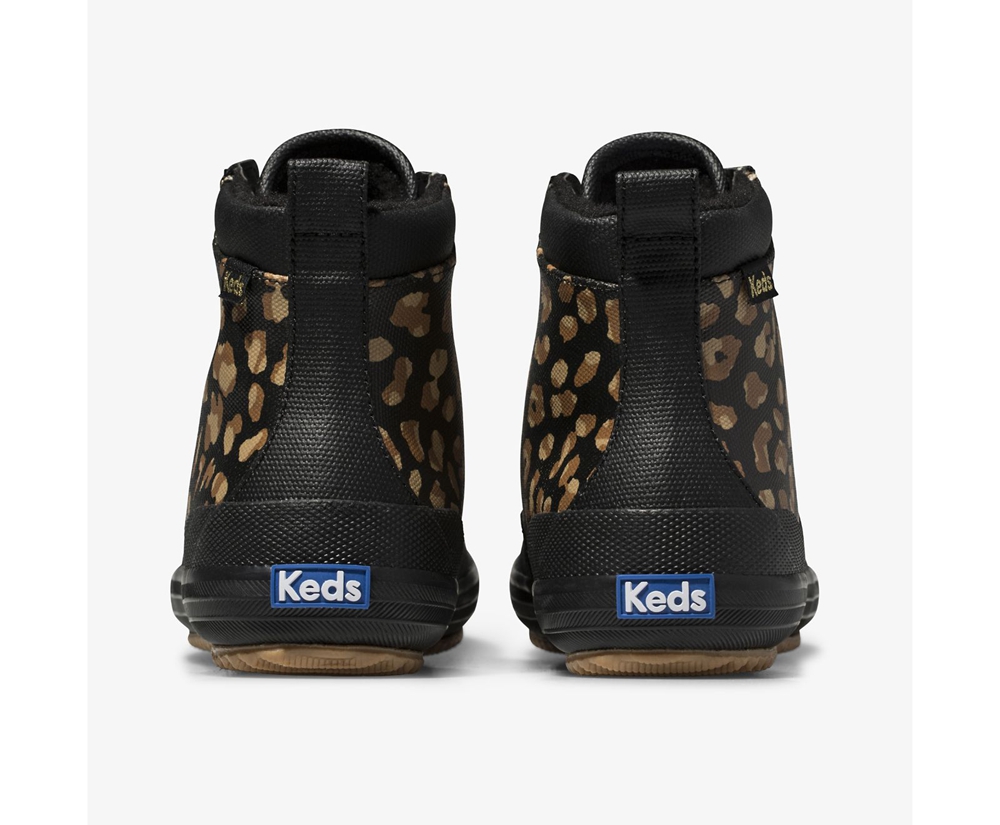 Μπότες Γυναικεια - Keds Scout Ii Water-Resistant Καμβας W/ Thinsulate™ - Λεοπαρ - XGQDO0614